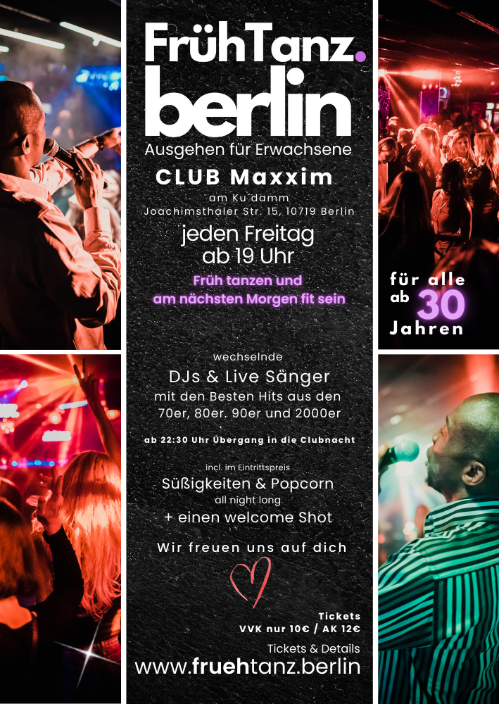 Tickets VVK nur 10€ hier klicken Abendkasse 12€